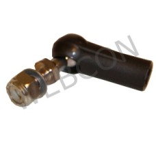 8mm threaded socket - plastic with ball and nut