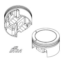 1.4L Vauxhall IASA Forged Piston Set